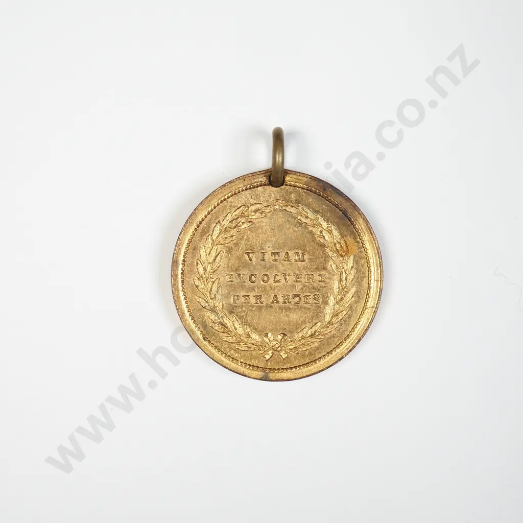 NZ 1898 Otago's 50th Anniversary Jubilee Medallion Image 1++