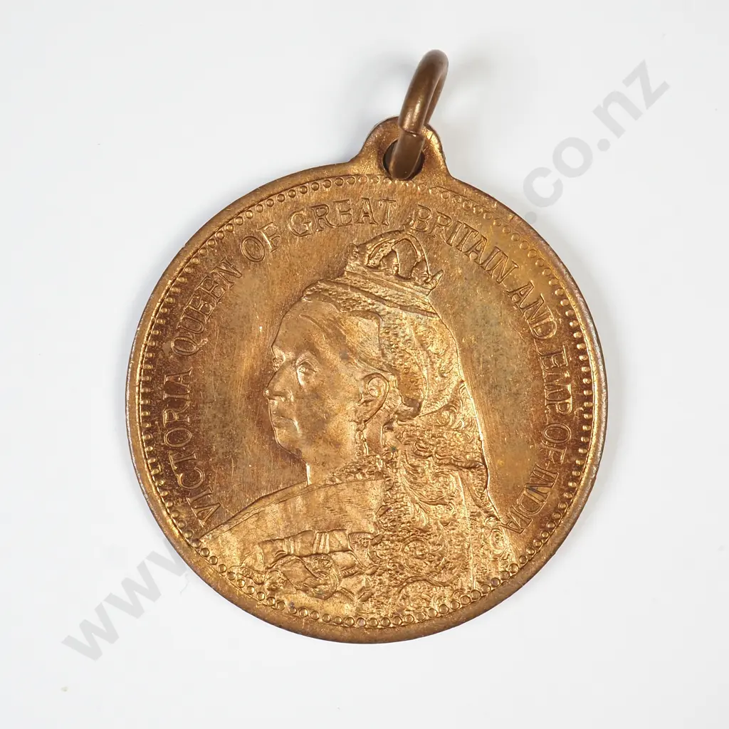 Victoria Diamond Jubilee Medal 1897 Image 1++