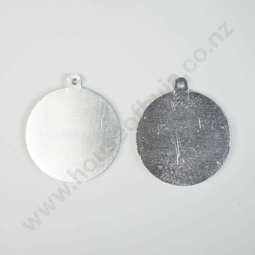 NZ 1979 Two Addington Railway Workshop Centennial Medallions Image 1++