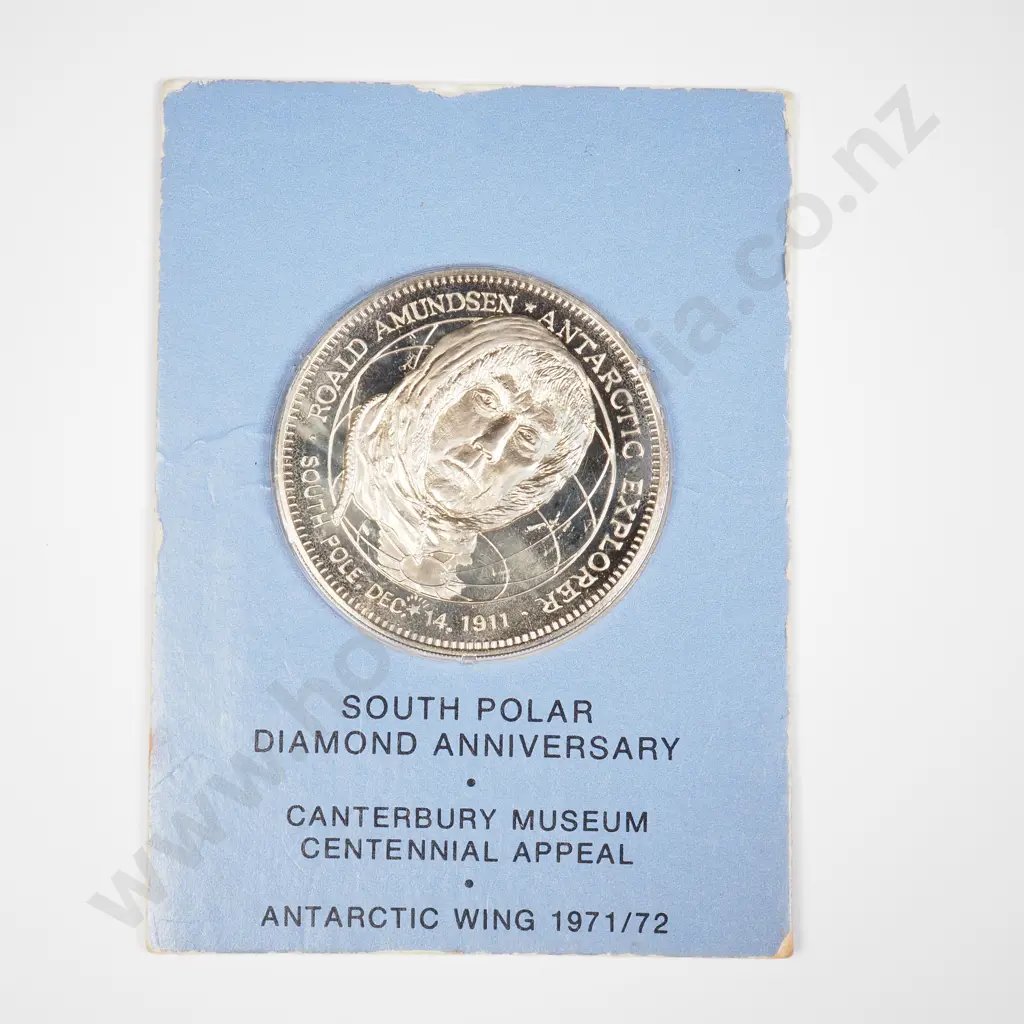 NZ Canterbury Museum South Polar Diamond Anniversary token Image 1++