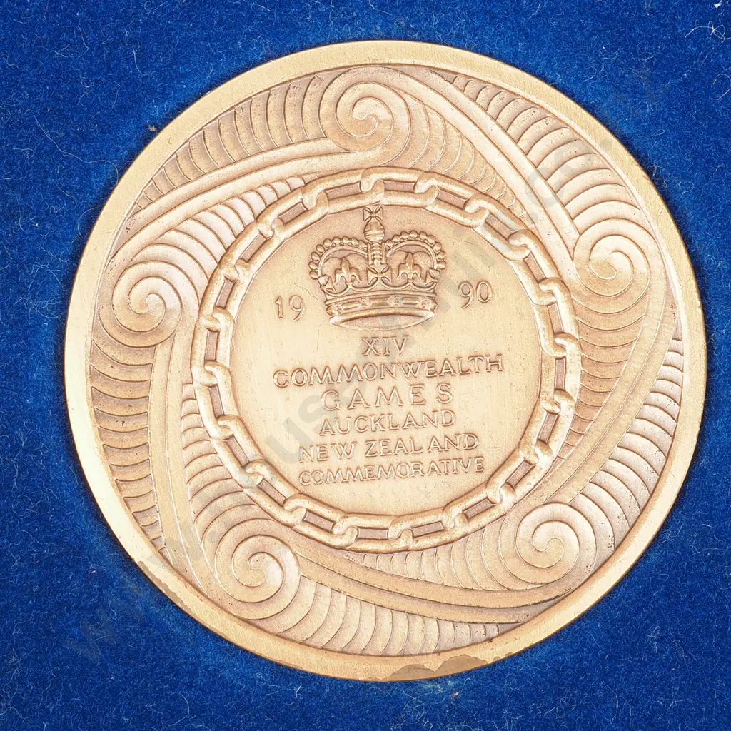 AUS 1990 XIV Commonwealth Games in Auckland Commemorative Token Image 1++