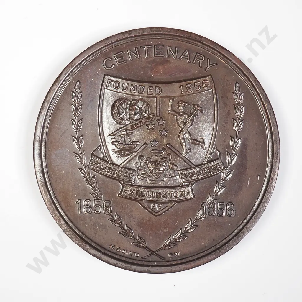 NZ 1956 Plimmer's Noah's Ark Centenary Token Image 1++