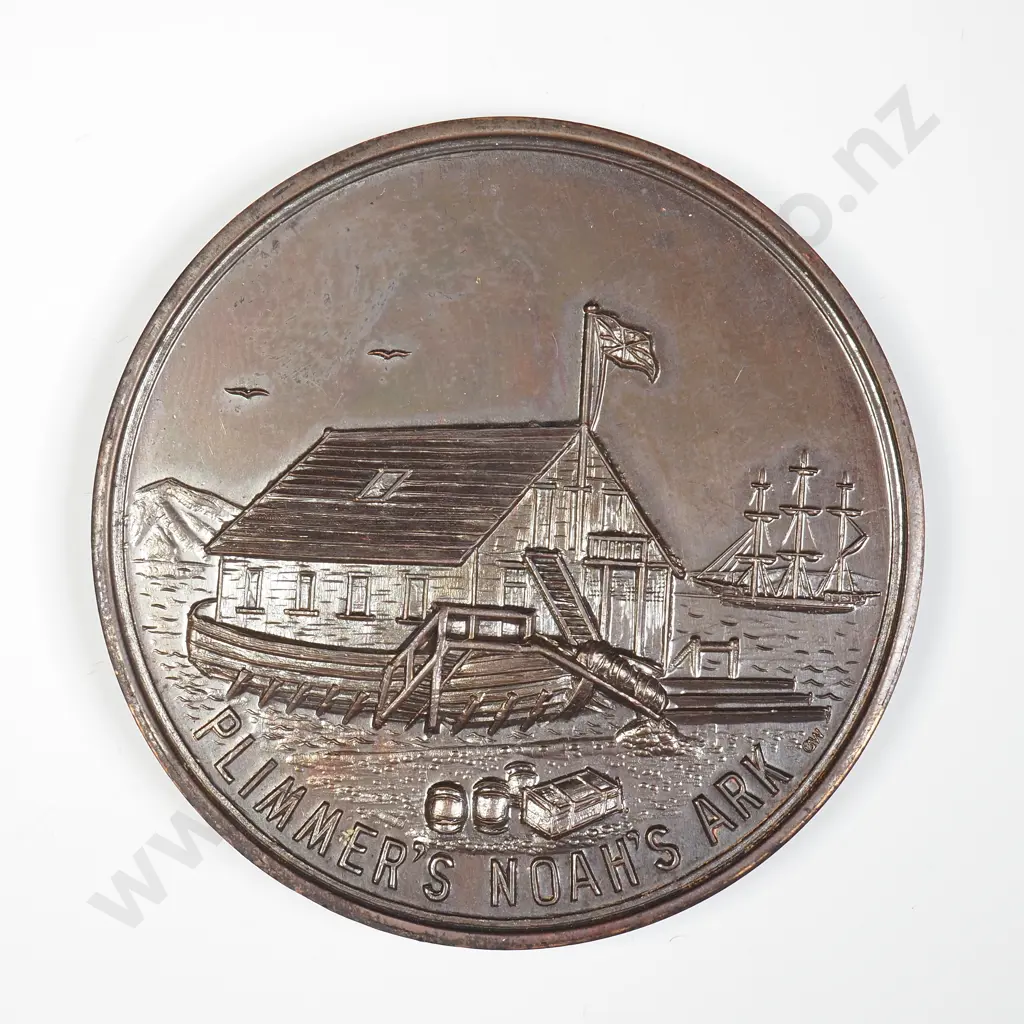 NZ 1956 Plimmer's Noah's Ark Centenary Token Image 1++