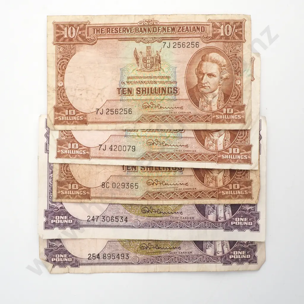Assorted Flmeing Banknotes Image 1++