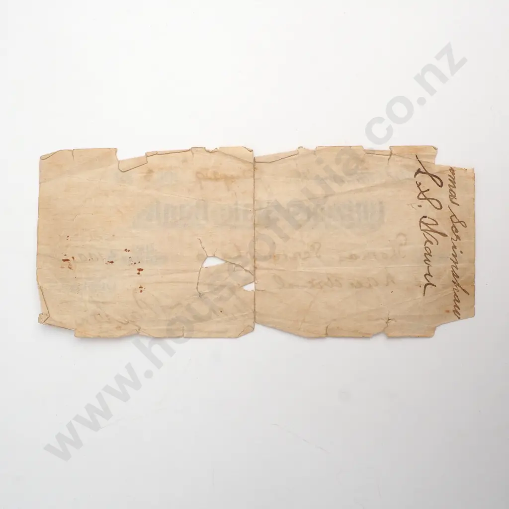 1913 Citizens State Bank Cheque Image 1++
