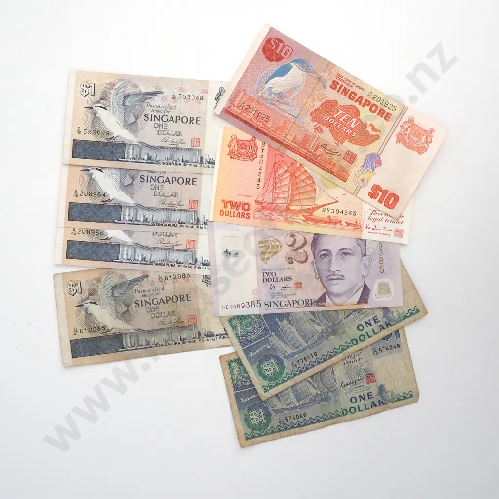 20 Dollars Face Value of Singapore Banknotes Image 1++