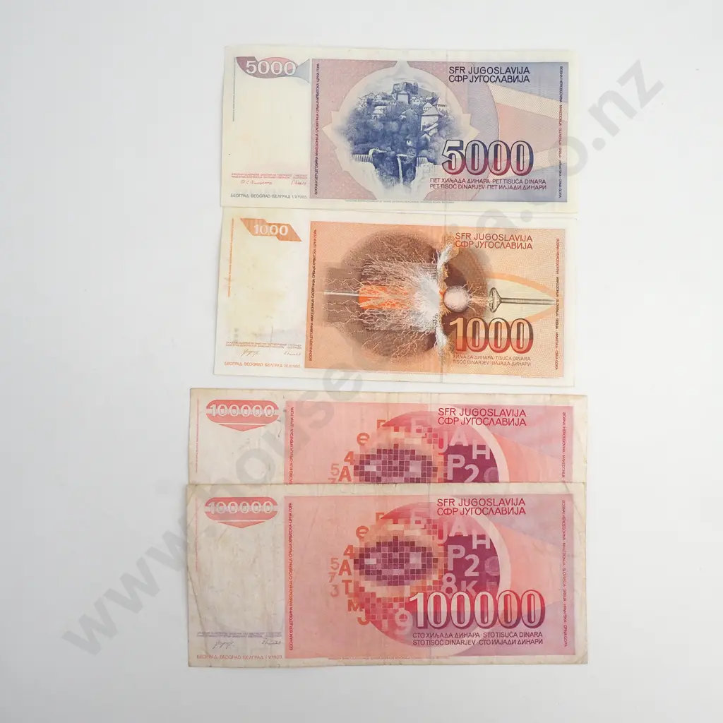 Assorted International Banknotes  Image 1++