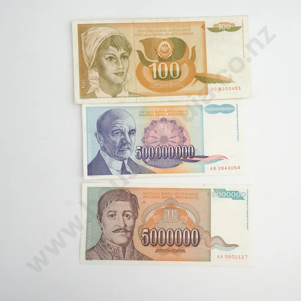 Assorted International Banknotes  Image 1++