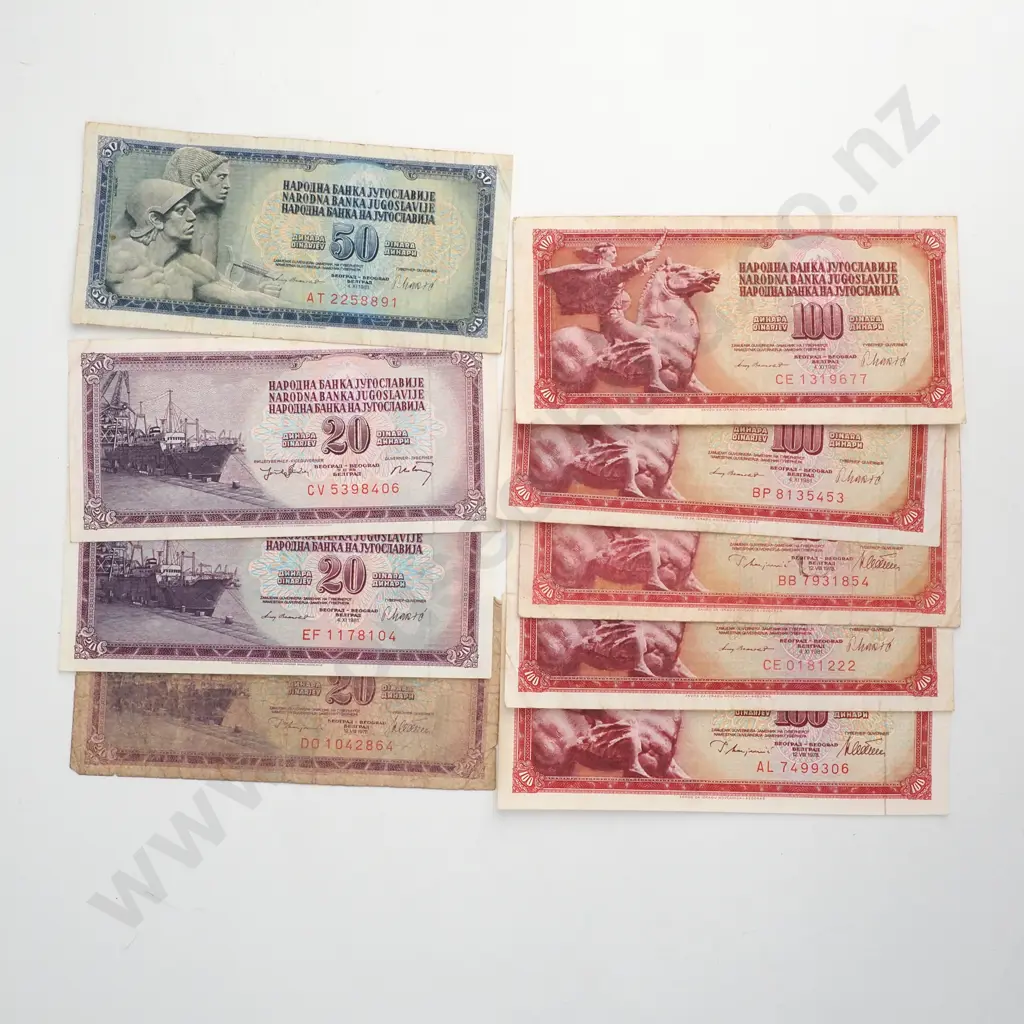 Assorted International Banknotes  Image 1++