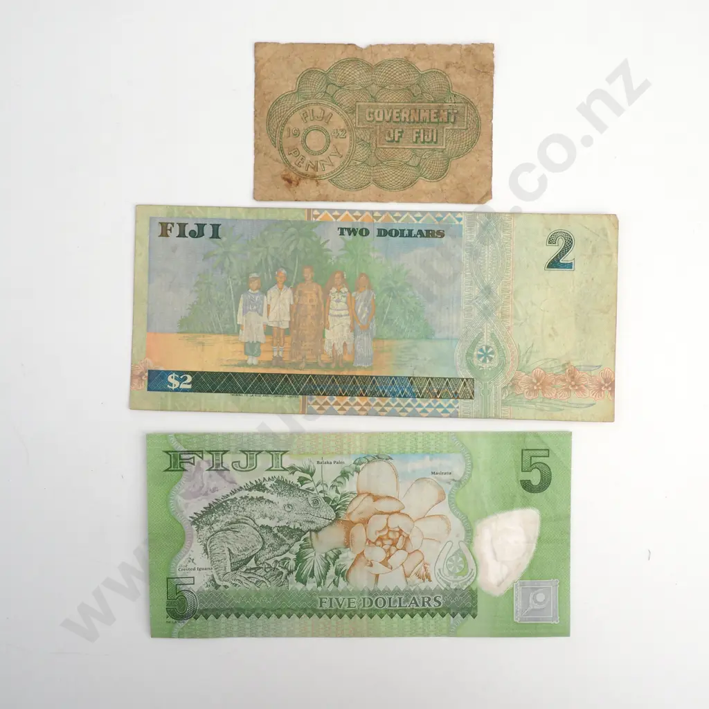 Interesting Fiji Banknotes Image 1++