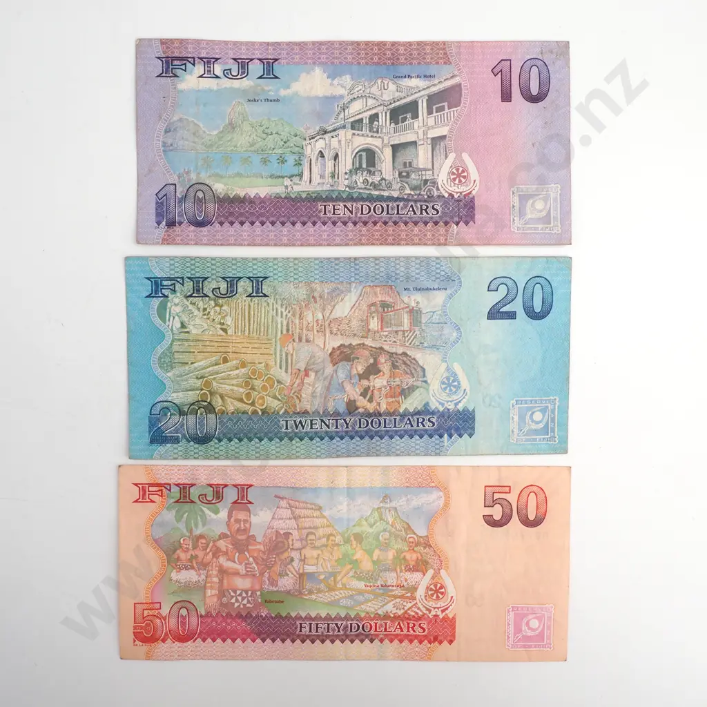 $80 Face of Fiji Banknotes  Image 1++