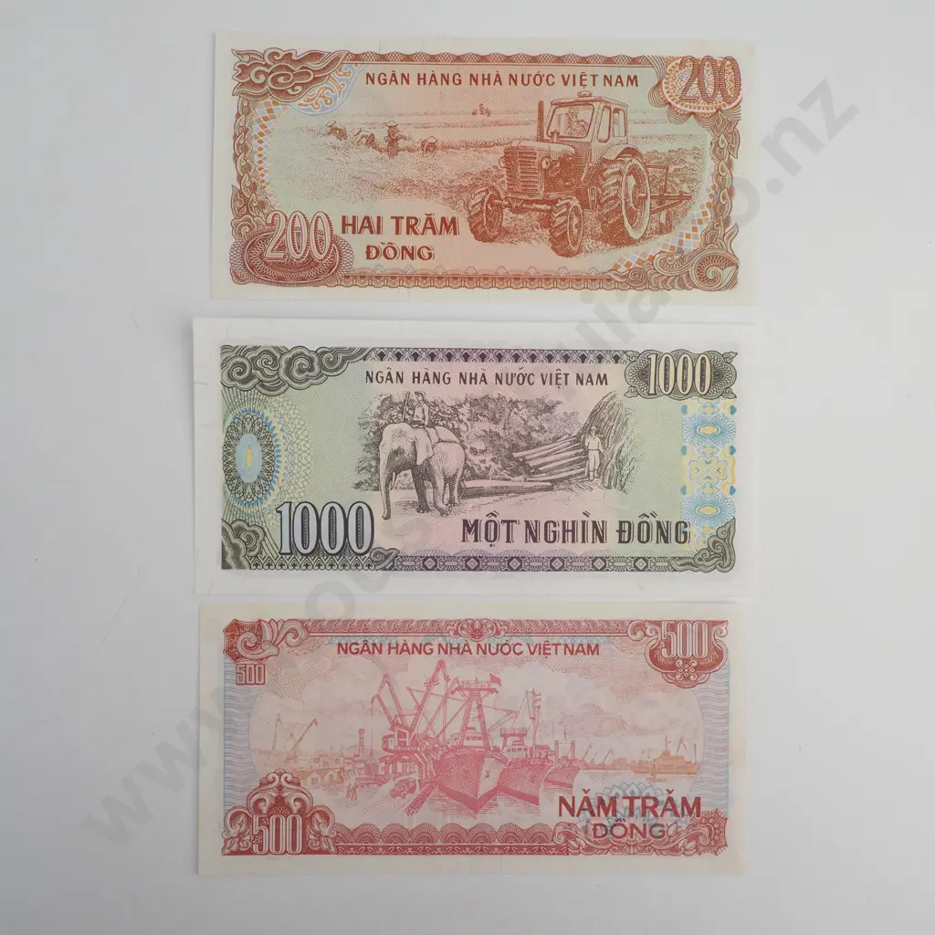 Assorted Lot of Vietnam Banknotes  Image 1++