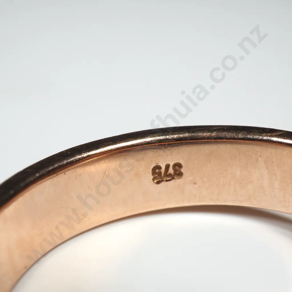 9ct Rose Gold Buckle Ring Image 1++