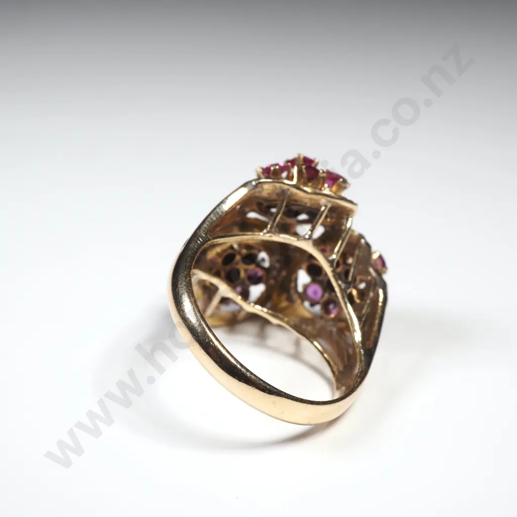 12ct Gold (XRF Tested) Ruby Ring Image 1++