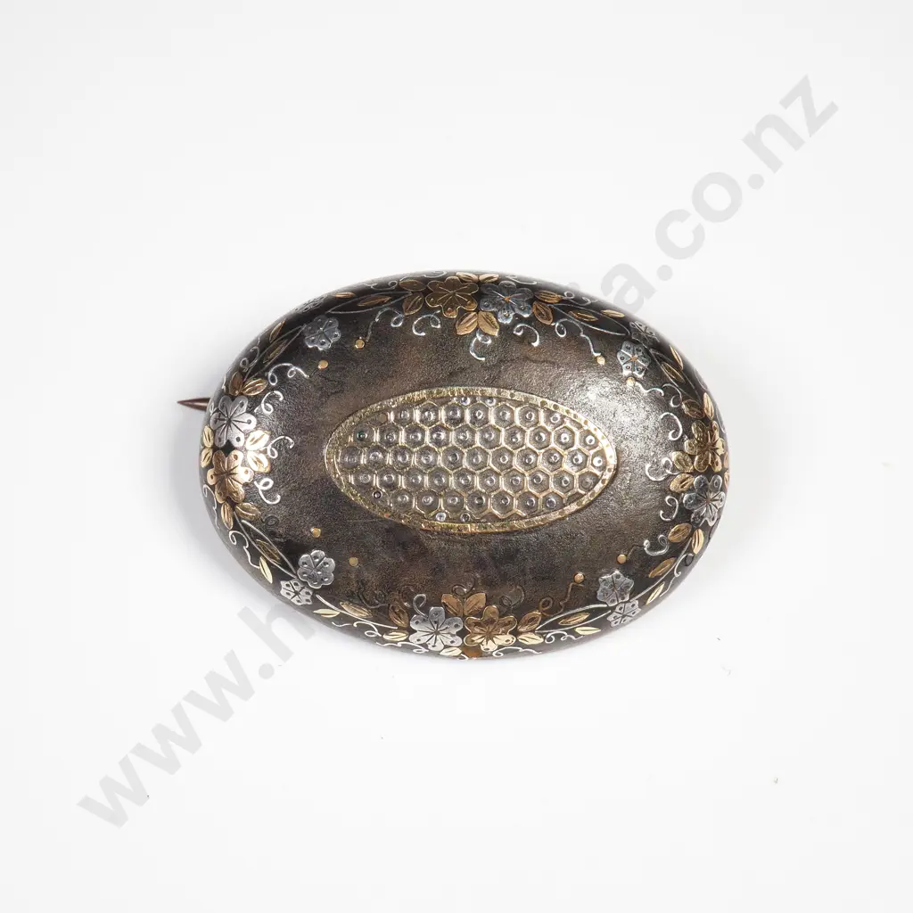 Victorian Pique Brooch Image 1++