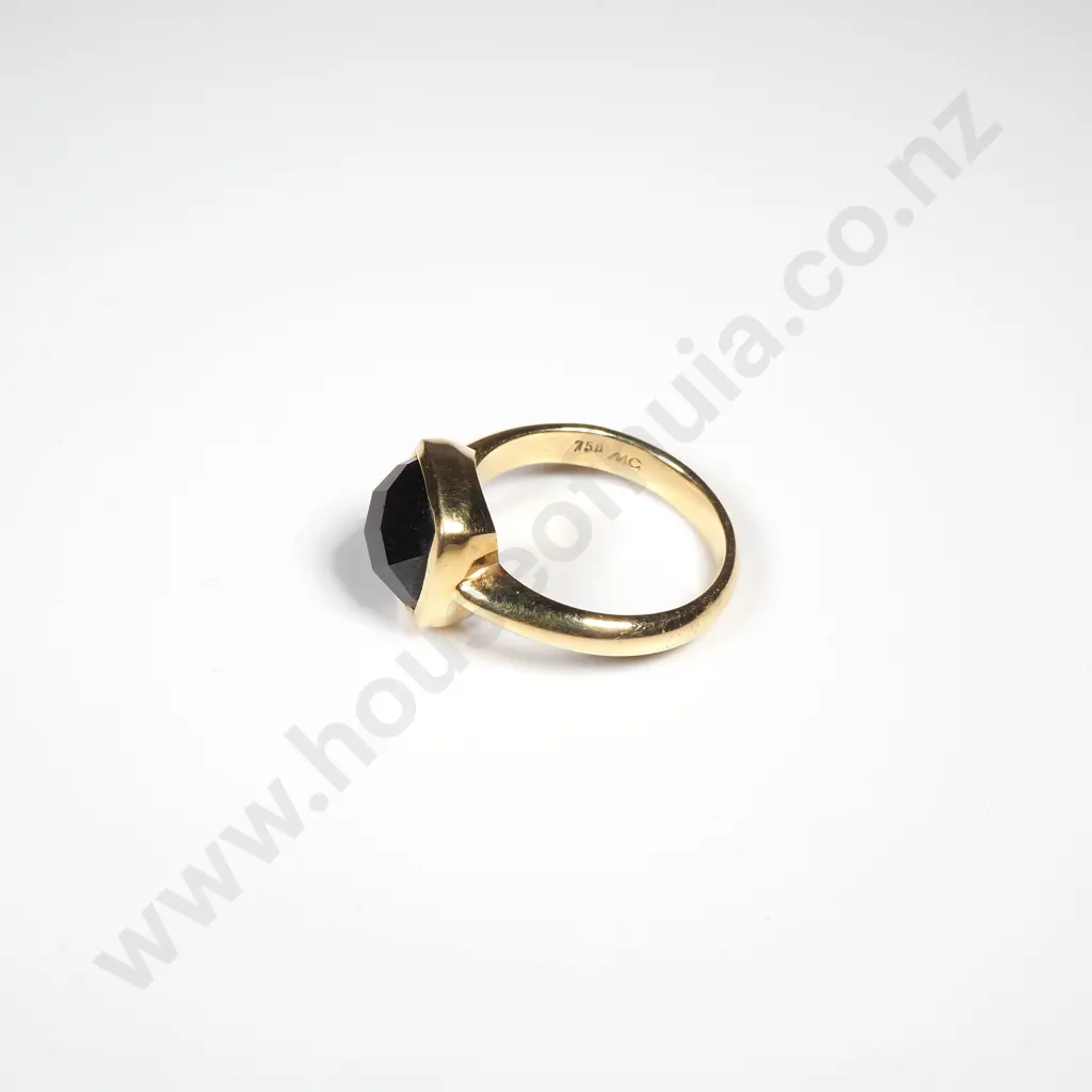 Stunning 18ct Gold Mason Carter Ring in Box Image 1++