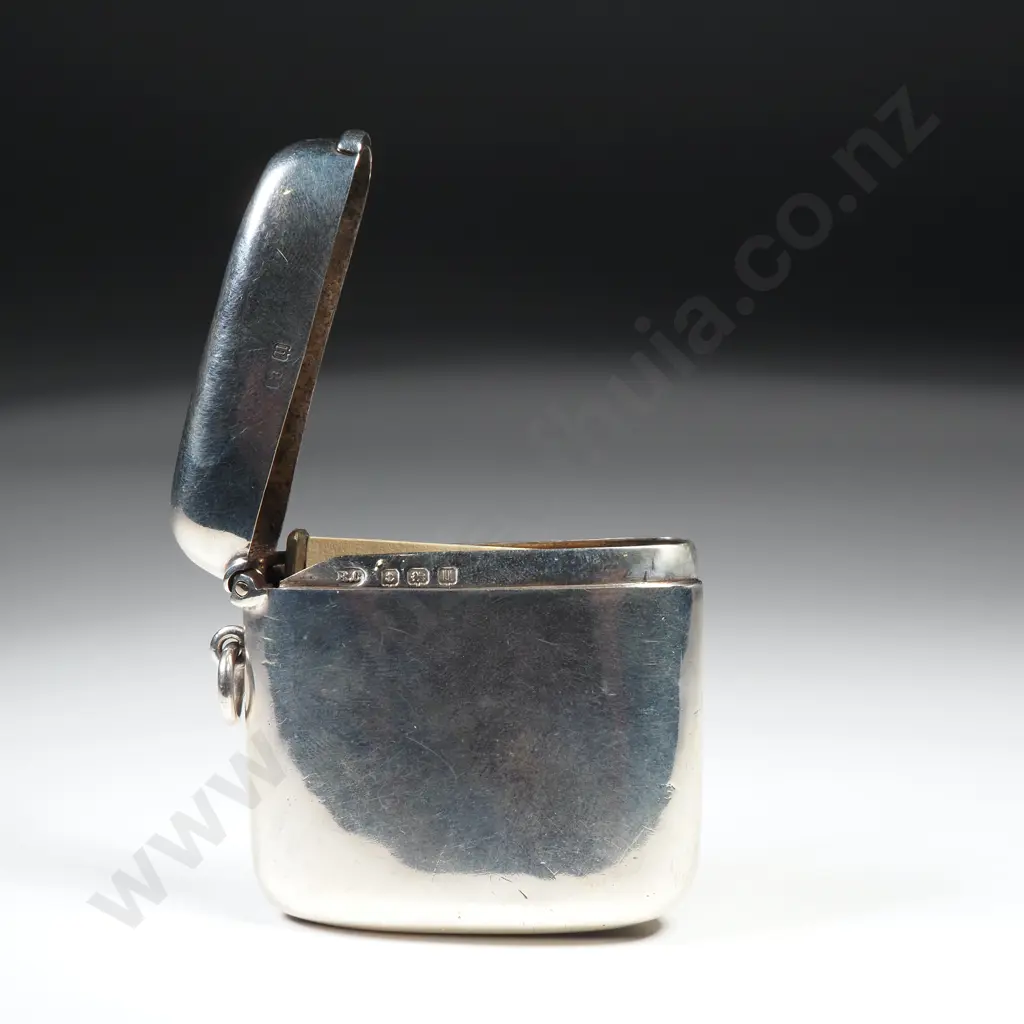 Antique Sterling Silver Vesta Image 1++