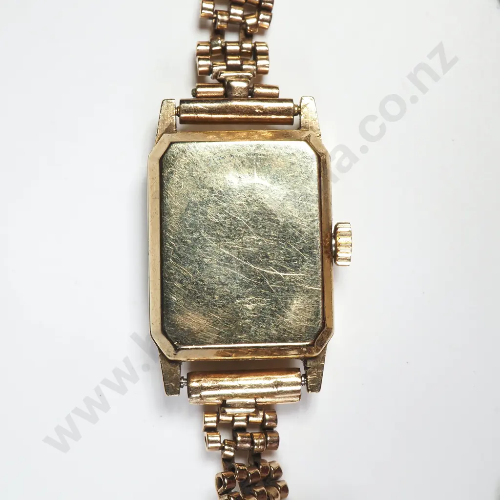 9ct Gold Ladies Wristwatch by Marvin - English Hallmarks Image 1++