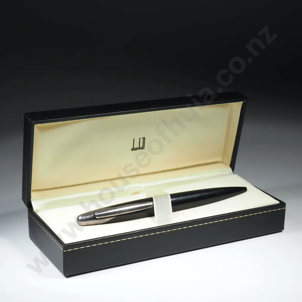 Cased Alfred Dunhill AD2000 Rollerball Pen with Booklet and Cartridge Image 1++