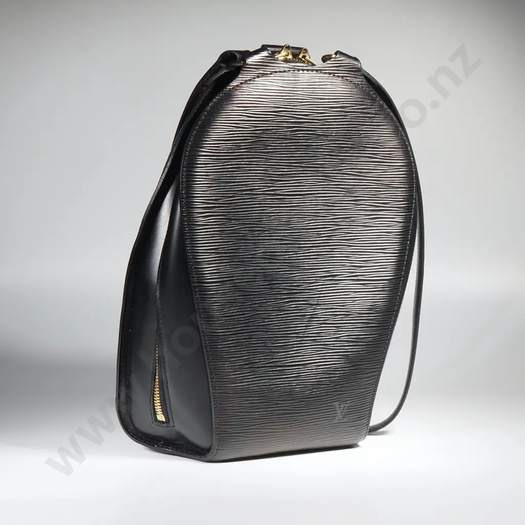 Louis Vuitton Mabillon Epi Leather Backpack (Black) Image 1++