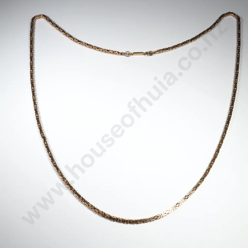 9ct Gold Fancy Link Chain Image 1++