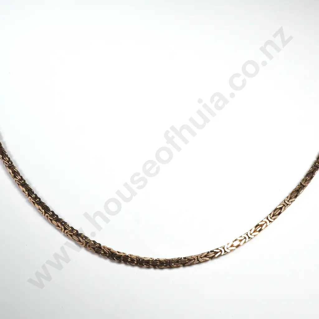 9ct Gold Fancy Link Chain Image 1++