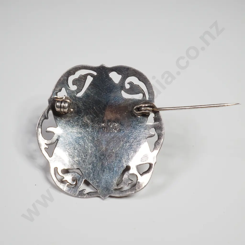 Sterling Silver Thai Brooch Image 1++