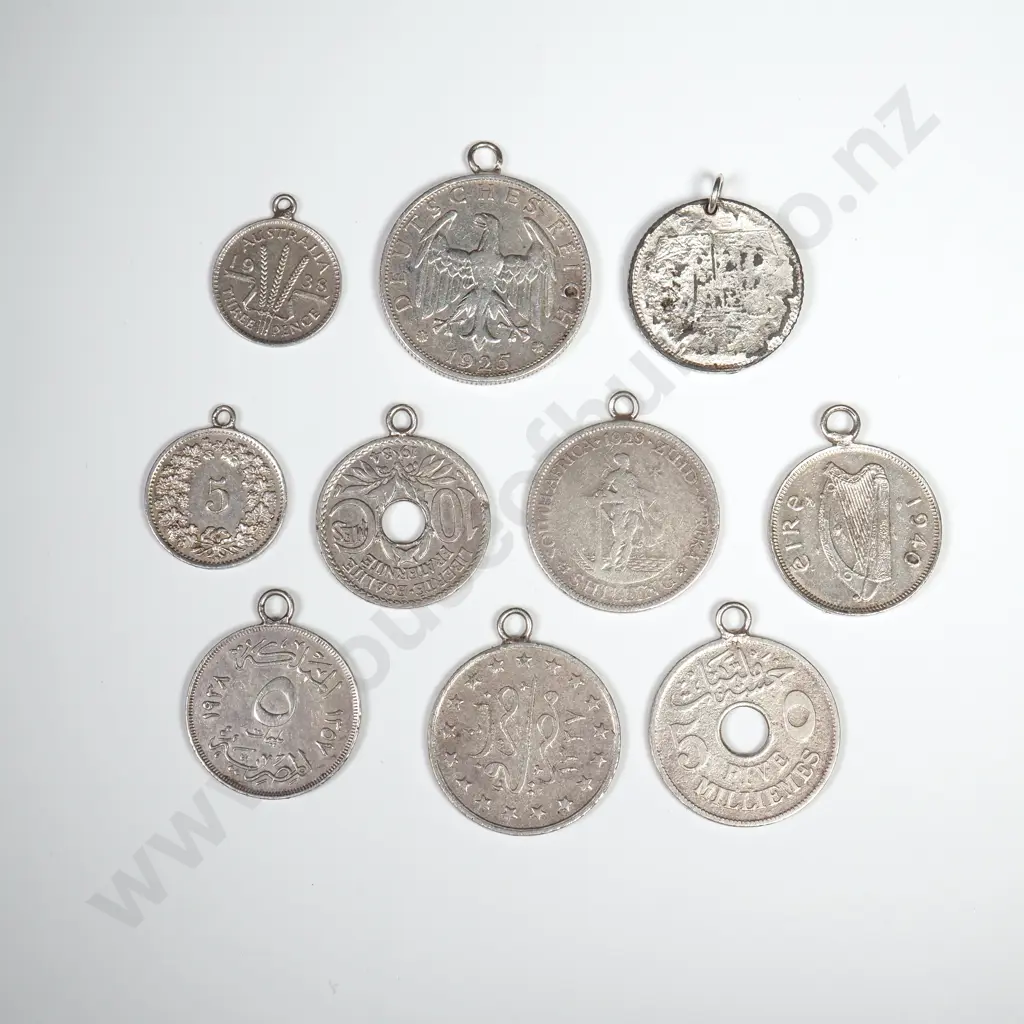 Assorted Lot of Coin Pendants Image 1++