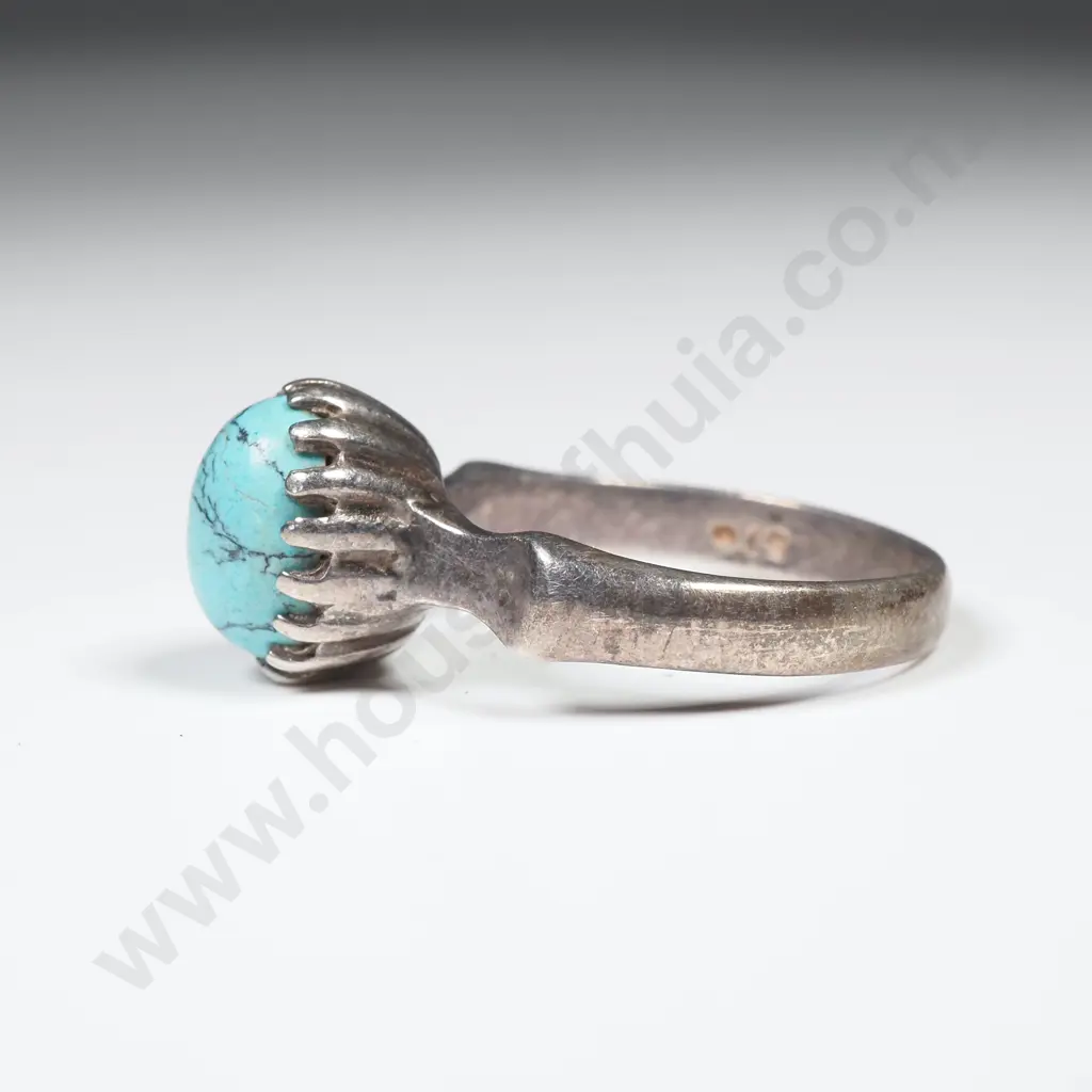 Sterling Silver Turquoise Ring Image 1++