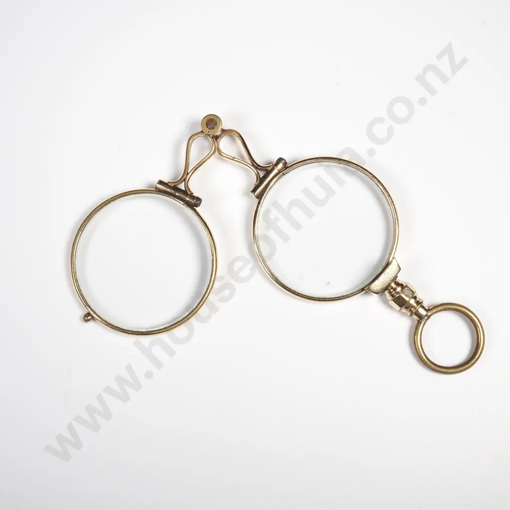 Antique Gilt Lorgnette Image 1++
