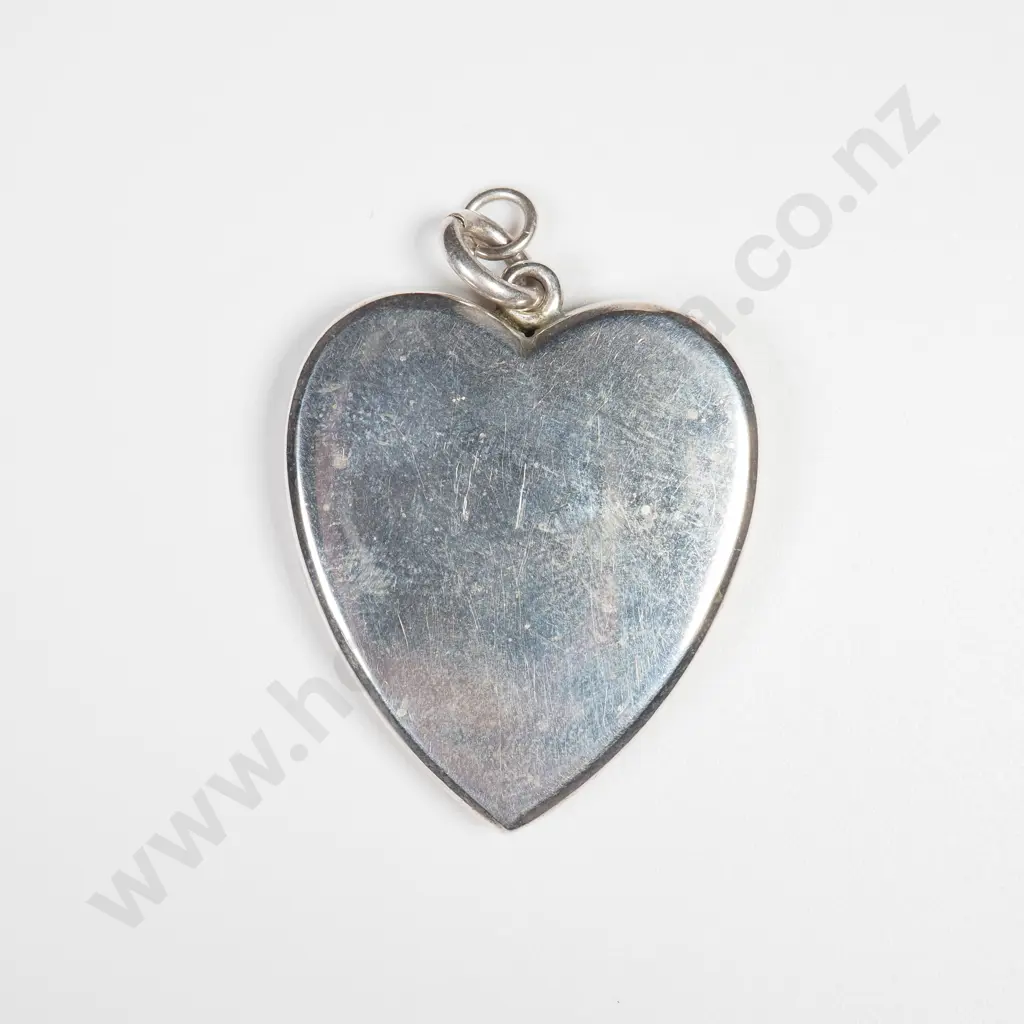 Sterling Silver Heart Pendant Image 1++