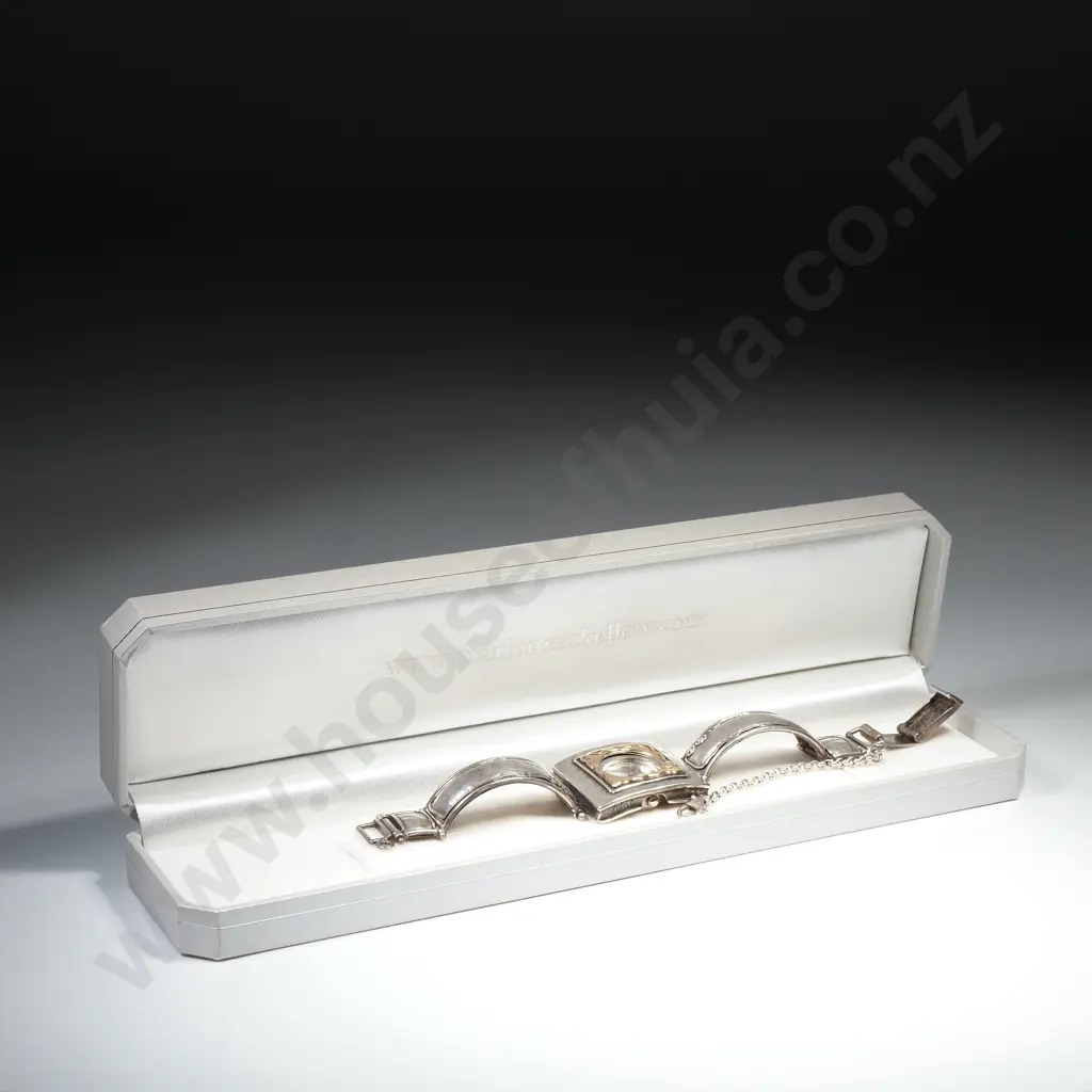 Sterling Silver Marion Mckellow Ladies Wristwatch Image 1++