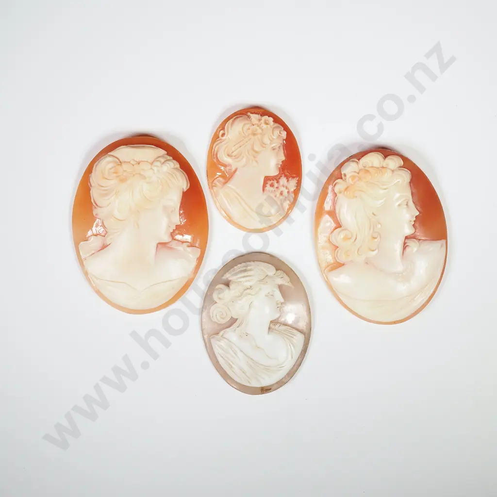 Three Impressive Unmounted Cameos  Image 1++