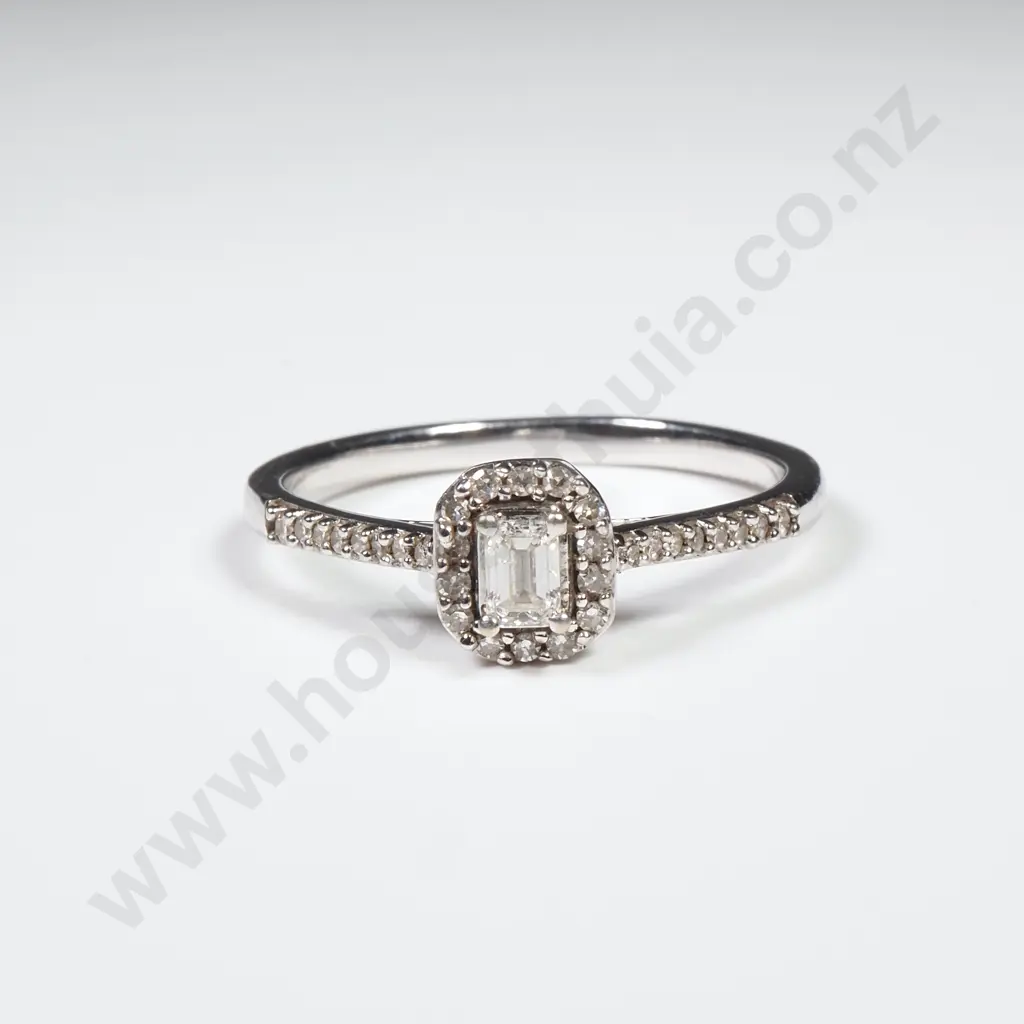 10ct White Gold Diamond Ring by Michael Hill Image 1++