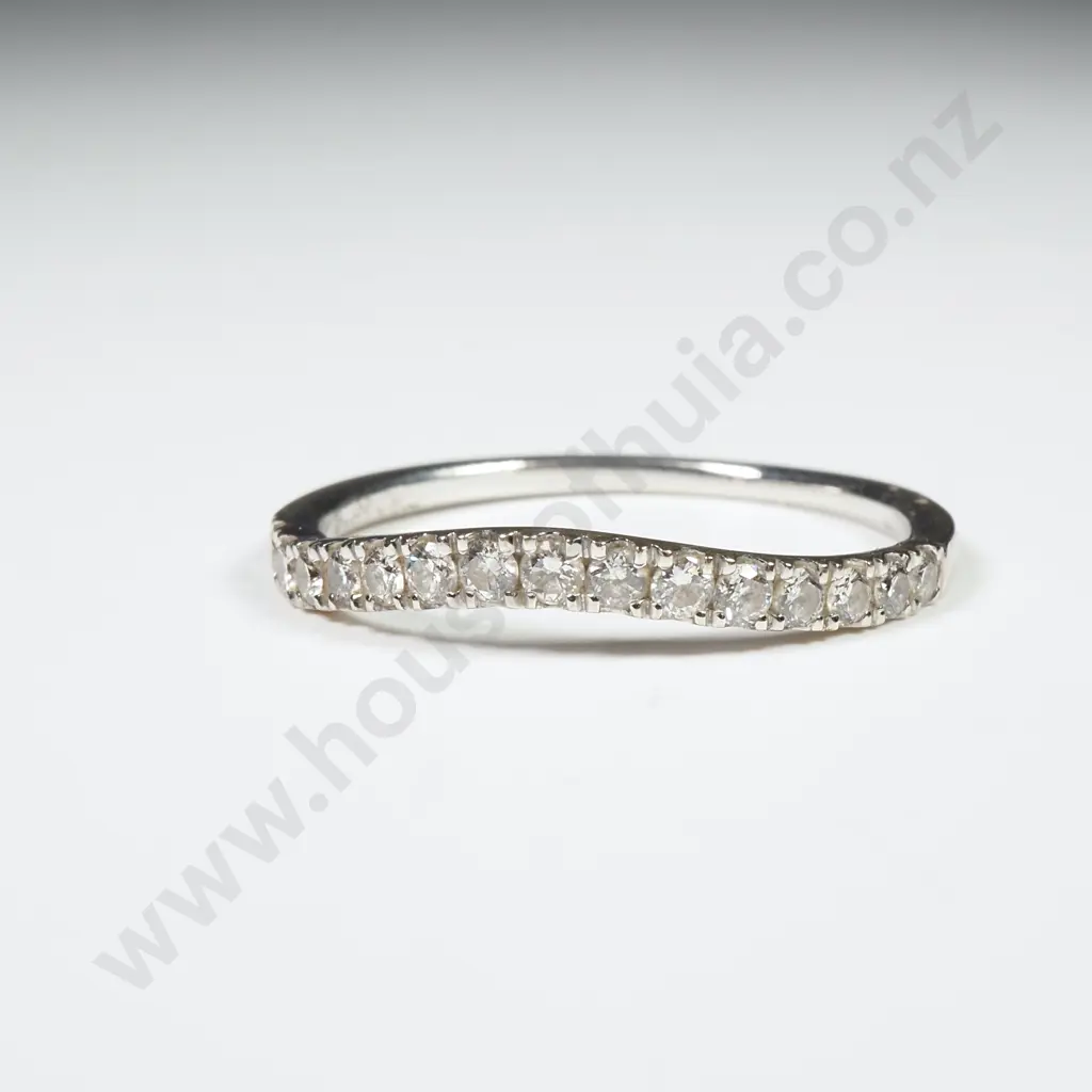 14ct White Gold Diamond Ring Image 1++