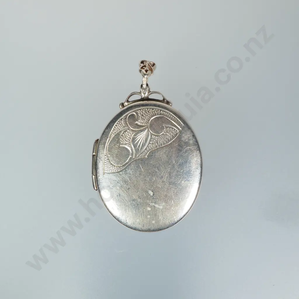 Sterling Silver Locket Image 1++