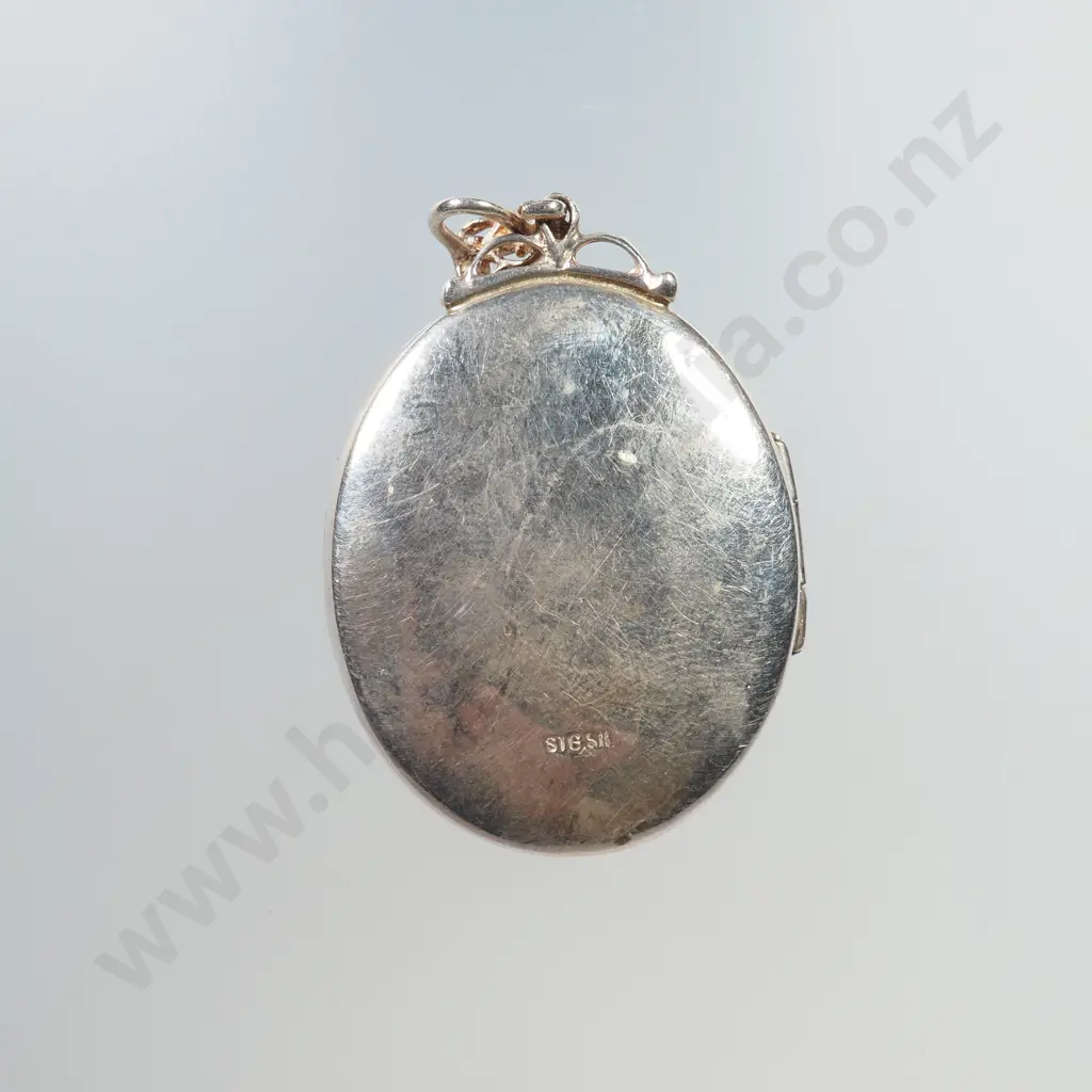 Sterling Silver Locket Image 1++