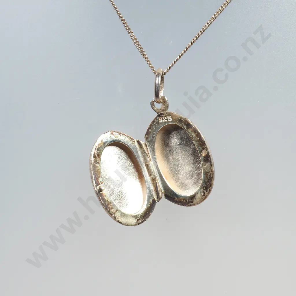 Sterling Silver Locket Image 1++