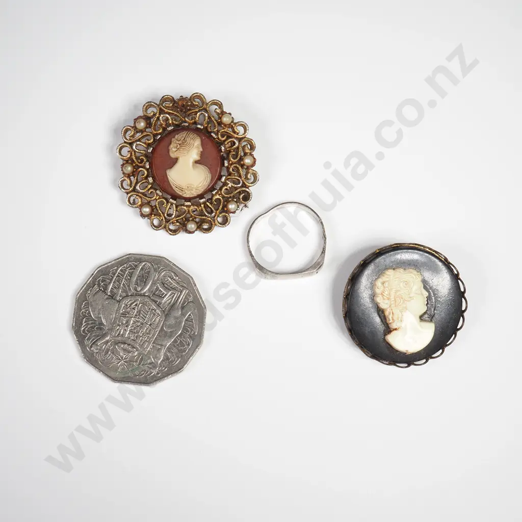 Assorted Costume Jewellery incl Two Brooches Image 1++