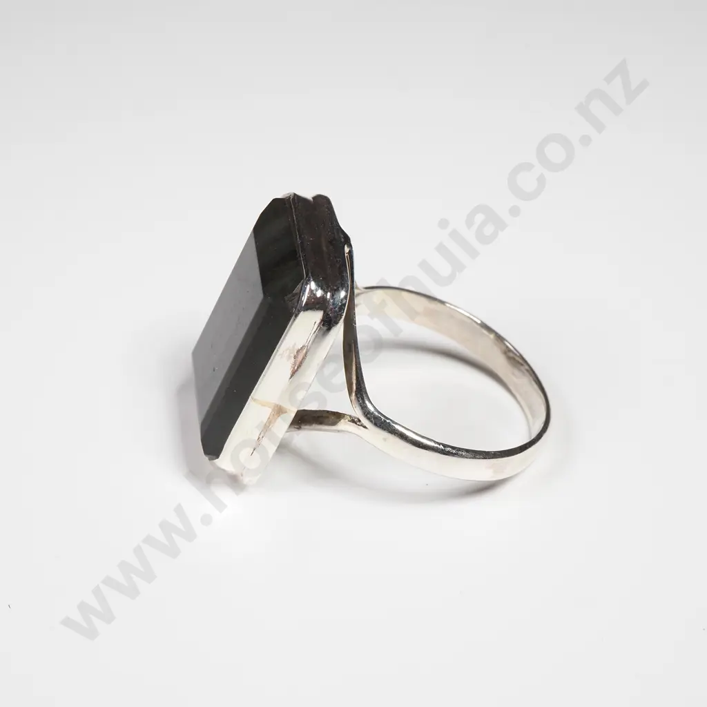 Sterling Silver Labradorite Ring Image 1++