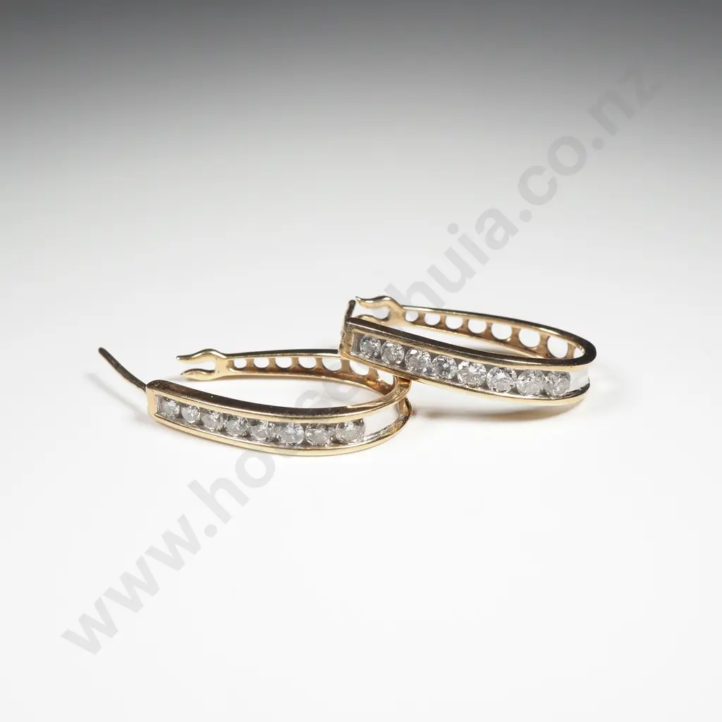 9ct Gold Earrings Image 1++