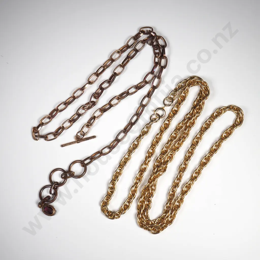 Two Costume Necklaces Image 1++