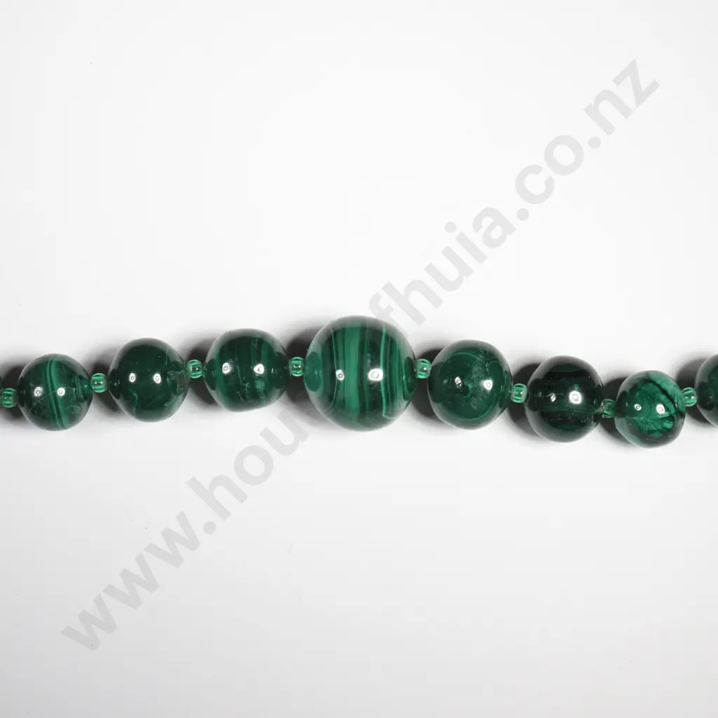 Impressive Marcasite Graduated Bead Necklace Image 1++