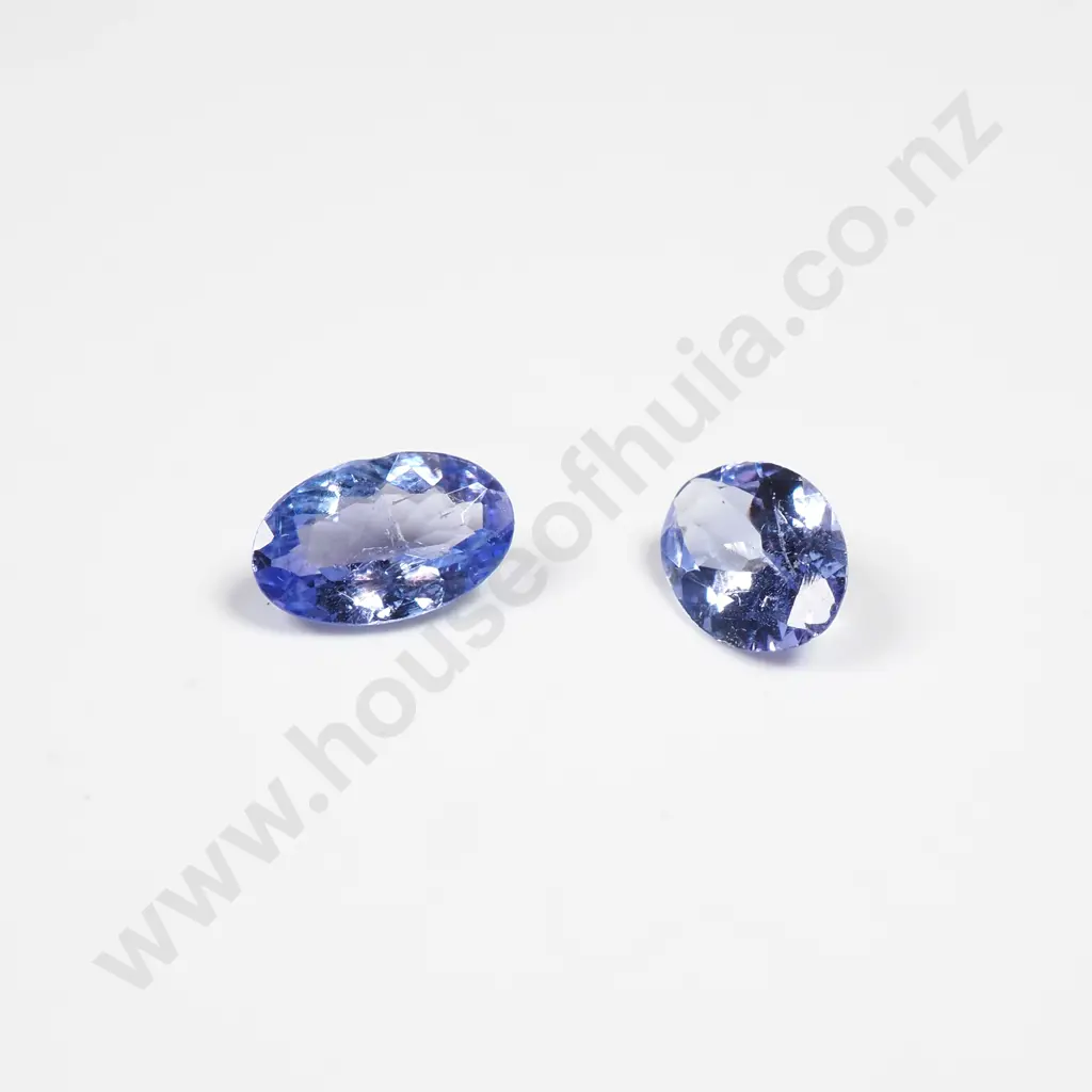 Two Loose Tanzanite Stones Image 1++