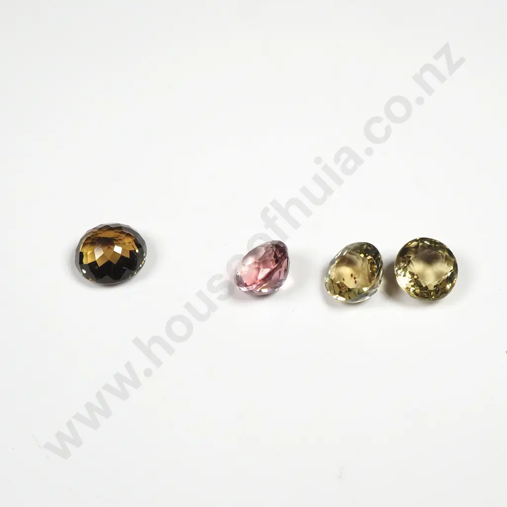 Four Loose Tourmaline Stones Image 1++