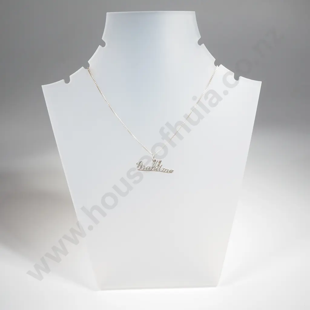 Sterling Silver Necklace Image 1++