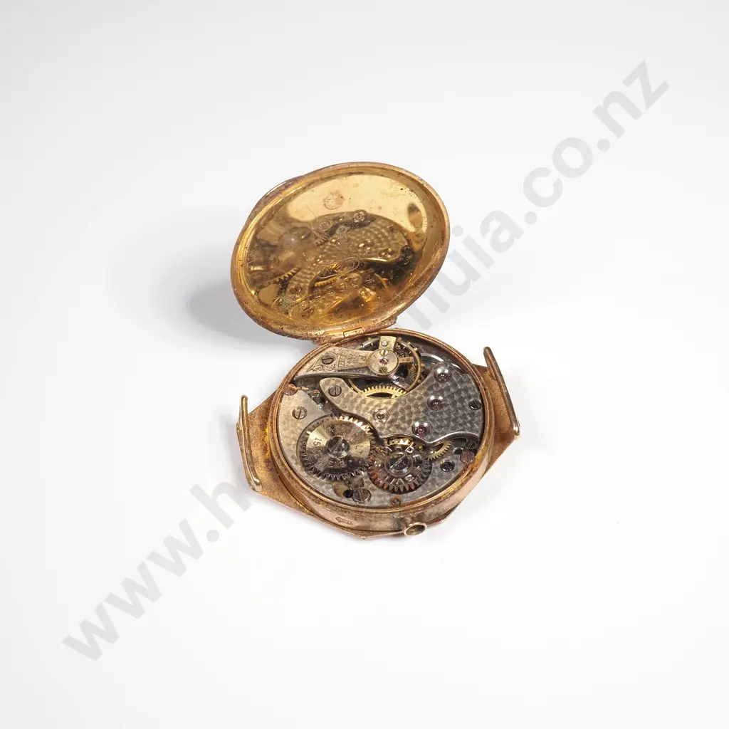 Antique 9ct Gold Wristwatch A/F Image 1++