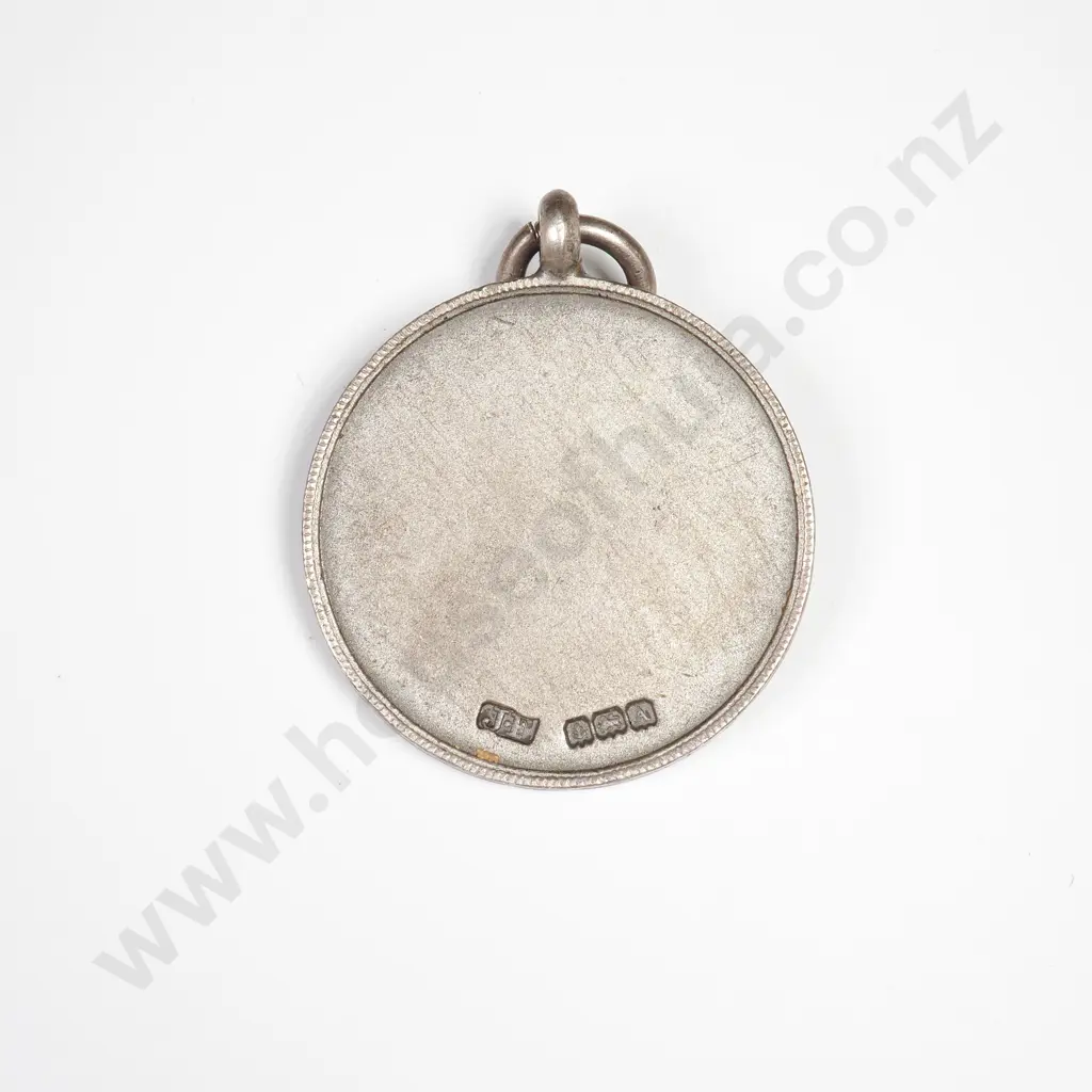 Antique Sterling Silver Golfing Fob Medal, HM Birmingham 1925 Image 1++