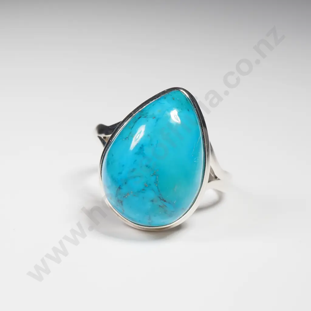 Sterling Silver Turquoise Ring Image 1++