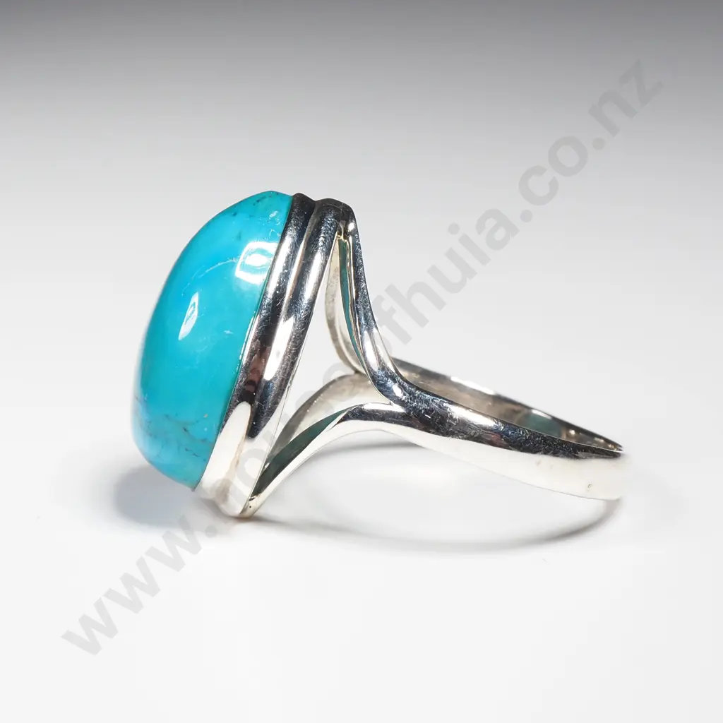 Sterling Silver Turquoise Ring Image 1++